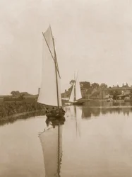 A aldeia de Horning, c.1886