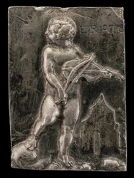 Um Putto simbolizando a musa Erato, c. 1540.