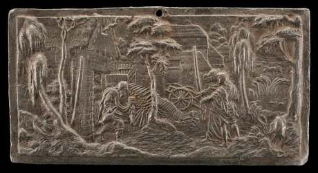 Abraão Acolhendo os Três Anjos, c. 15251535.