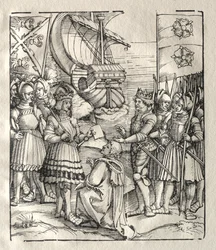 Maximiliano faz as pazes com Henrique VII.