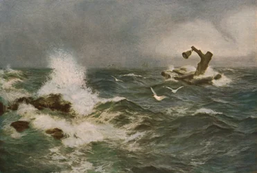 O rochedo de Inchcape, 1908, c. 1930.