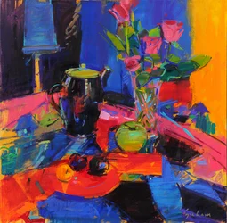 O Quarto do Pintor, 2021 (óleo sobre tela)