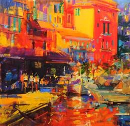 Villefranche Cap, 2024 (óleo sobre tela)
