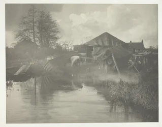 Um estaleiro de barcos de Norfolk