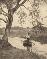 Uma vala em Suffolk