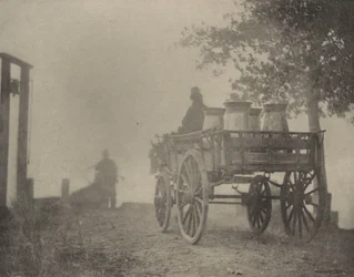 No ferry-uma manhã enevoada,1890-1891, impresso em 1893 (fotografia)