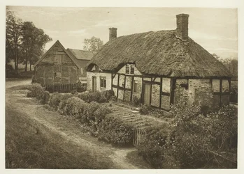 Casa de Izaak Walton em Shallowford, Staffordshire