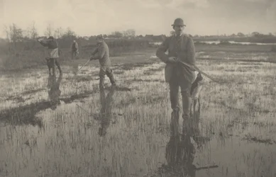 Tiro ao alvo com narceja, 1886 (foto)