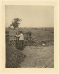 A Última Porta, em ou antes de 1895 (foto)