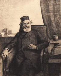 O pai do artista, Jens Peter Ilsted