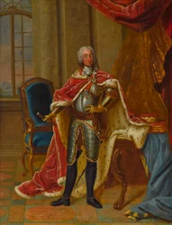 Retrato do príncipe Clemente Francis da Baviera 1722-1770.