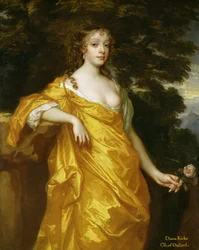 Diana Kirke, posterior condessa de Oxford, c.1665-70 (óleo sobre tela)