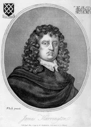 James Harrington 1611-1677, teórico político inglês, 1799.