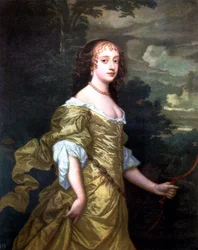 Retrato de Frances, Duquesa de Richmond, c1662-1665.