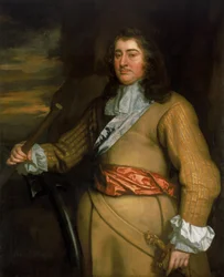 Retrato de George Monck (1608-1670), primeiro duque de Albemarle. Óleo sobre tela
