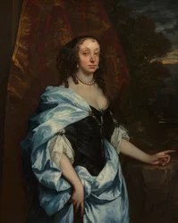 Retrato da Sra. Leneve, c.1657 (óleo sobre tela)