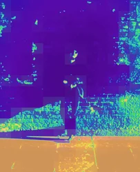 ARTISTA DE ROGER DOS anos 70, 2015 (foto aumentada Digital)