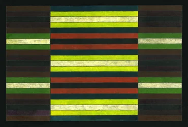 TRIPTYCH LISTRADO No.6, 2003, (PINTURA)
