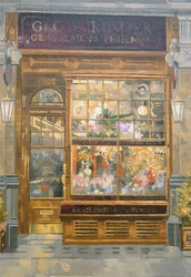 Geo F. Tumper, Jermyn Street, Londres (óleo sobre tela)