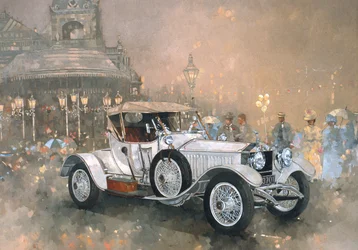 Ghost in Scarborough (óleo sobre tela)