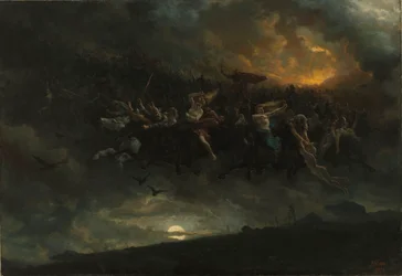 The Wild Hunt for Odin, 1872.