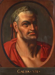 Imperador Galba (3 avant JC-69) par Rubens, Peter Paul