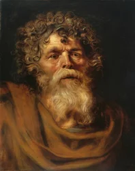 Retrato de um velho barbudo