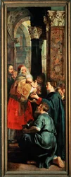 Descida da Cruz, painel direito: Apresentação no Templo (pintura)