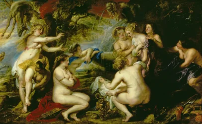 Diana e Callisto, c.1638-40 (óleo sobre tela)
