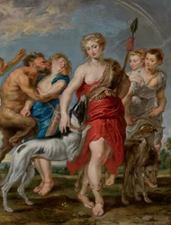 Diana e as suas ninfas na caça