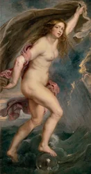 Fortune - Rubens, Pieter Paul (1577-1640) - 1636-1638 - Óleo sobre tela - 182,3x101 - Museo del Prado, Madrid