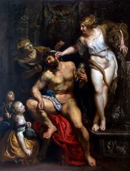 Hércules e Omphale, 1606