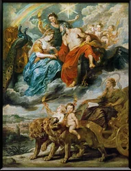 O encontro do Rei e de Maria de Médicis em Lyon
