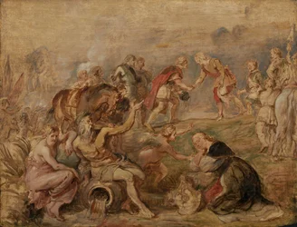 Encontro do Rei Fernando da Hungria e do Cardeal-Infante Ferdinando da Espanha em Nördlingen