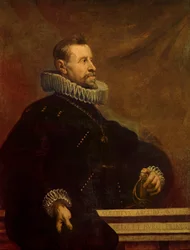 Retrato, de, albert, de, Habsburg, arquiduque, de, áustria, regulador, de, a, países baixos