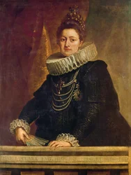 Retrato de Isabel Clara Eugénia de Habsburgo (1566 - 1636), infanta de Espanha