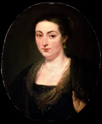 Retrato de Isabella Brant, c1615-1620.