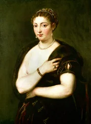 Retrato de uma jovem senhora