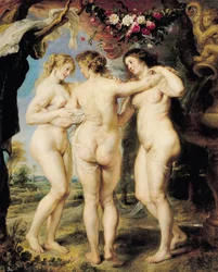 As Três Graças, c.1636-39 (óleo sobre tela)