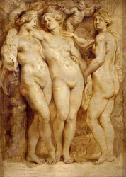As Três Graças, c. 1620-1623