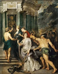A conclusão da paz em Angers O Ciclo Marie de Medici