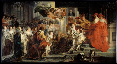 A coroação de Maria de Médici