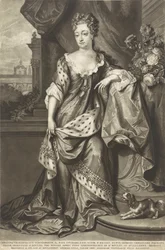 Cristina Carlota de Württemberg 1645-1699, Princesa da Frísia Oriental, ca 1699.