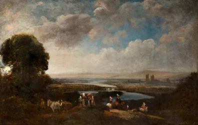 Paisagem extensa, 1800-50.