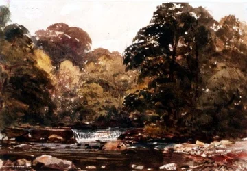 Riverscape (aquarela)