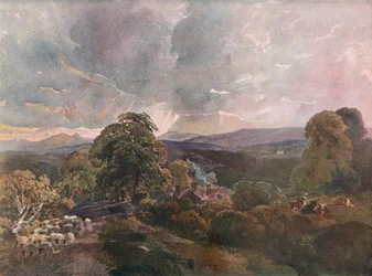 Sackbridge Hall, perto de Lowther, c1928