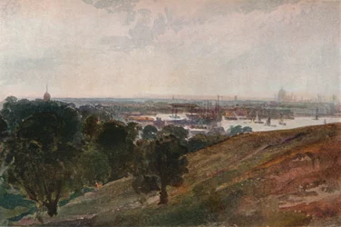 O Tamisa de Greenwich Hill, c1820