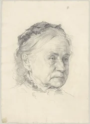 Retrato da mãe da artista