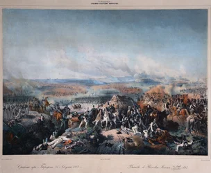 Guerra Napoleônica - Campanha Russa de 1812: A Batalha de Borodino (ou Batalha de Moskva) entre a França e a Rússia, 7 de setembro de 1812 (A Batalha de Borodino em 26 de agosto)