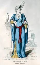 Senhora da mansão da época de Carlos VIII da França, 1498 1882-1884.